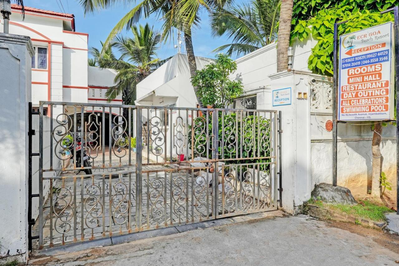 Oyo Flagship Ecr Goa Beach Resort Chennai Exterior photo